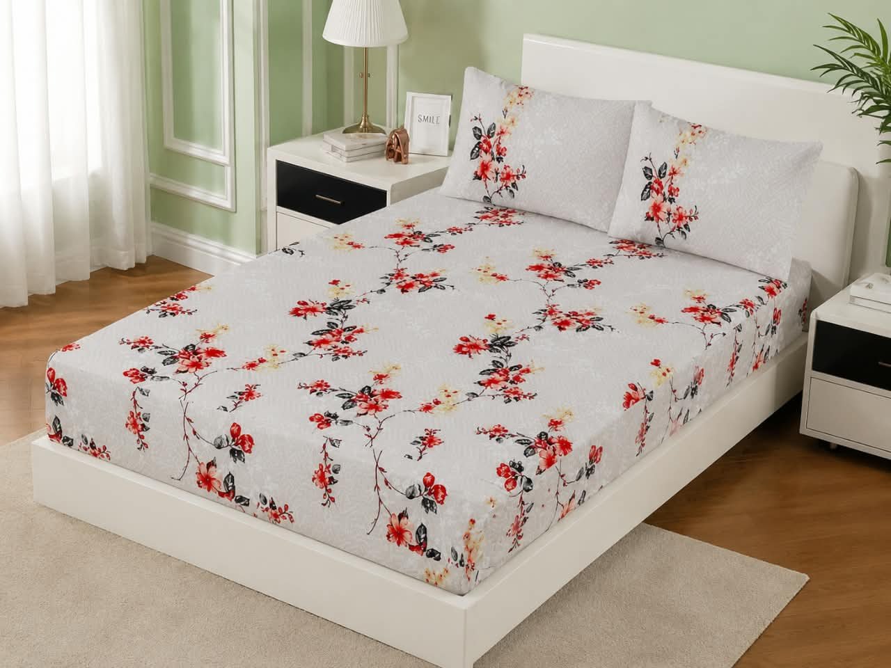 3 Piece waterproof bedsheet