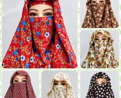 Double layer Hijab