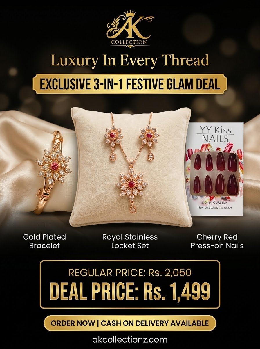 Exclusive 3-in-1 Festive Glam Deal